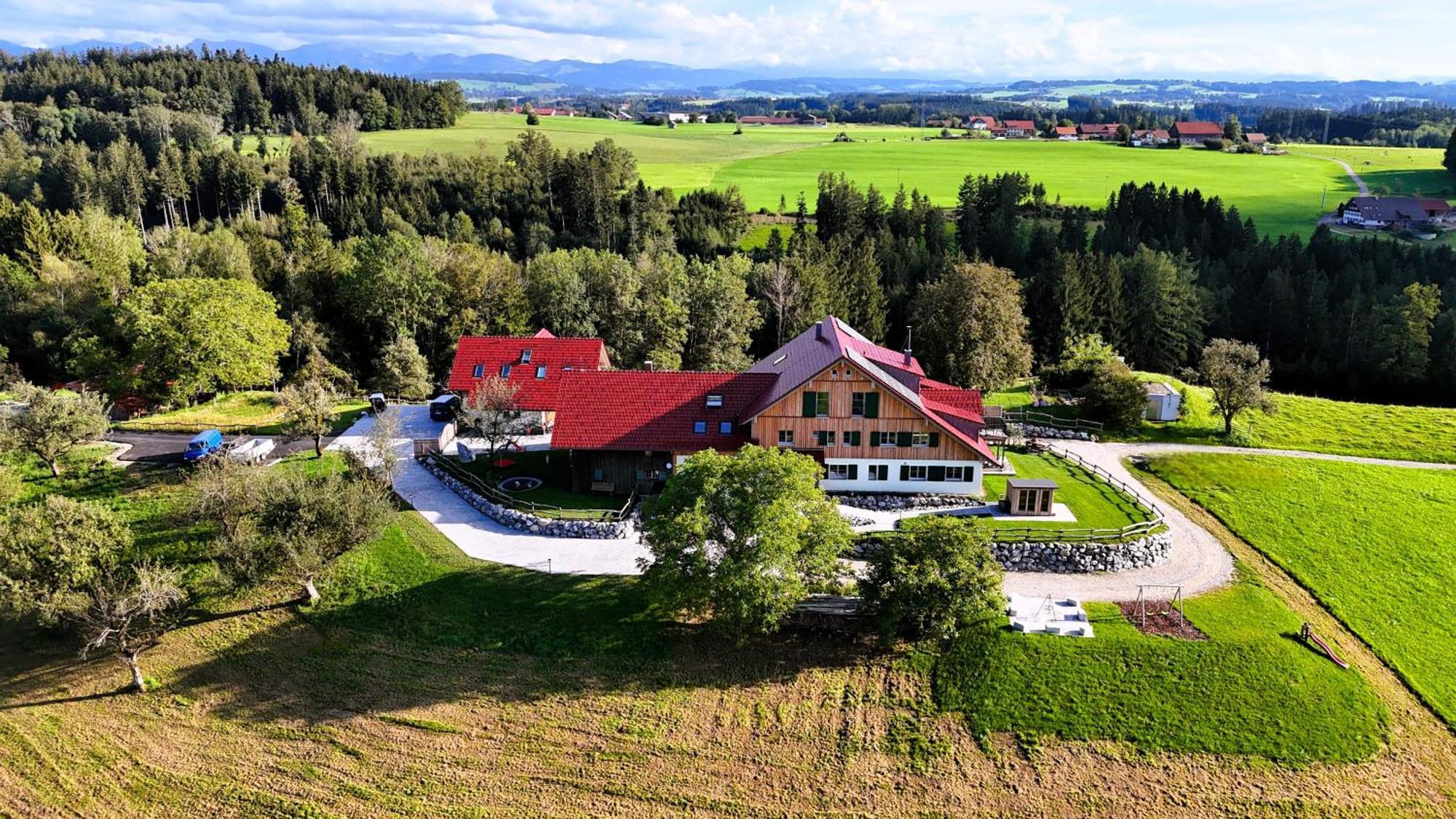 Heimatel - Ferienappartements Hochberg Argenbuhl Buitenkant foto