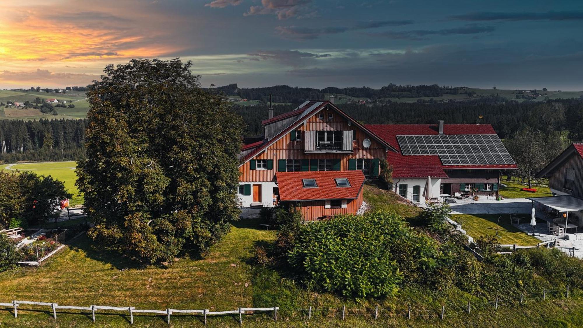 Heimatel - Ferienappartements Hochberg Argenbuhl Buitenkant foto